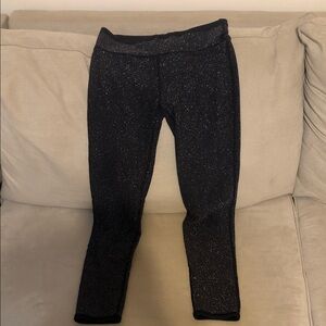 Aerie Black Sparkle Leggings